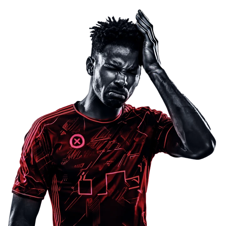 Frustrated player